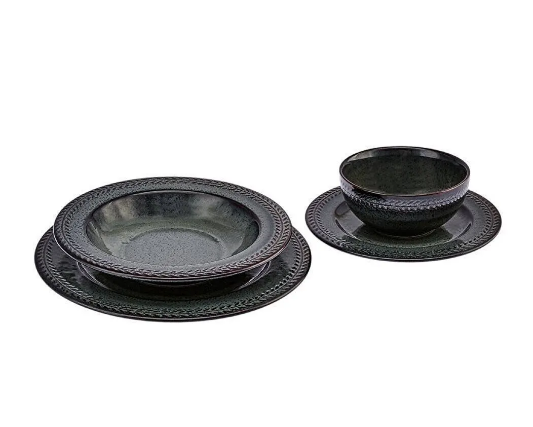 Karaca Basak Reactive 24 Pieces Dinner Set