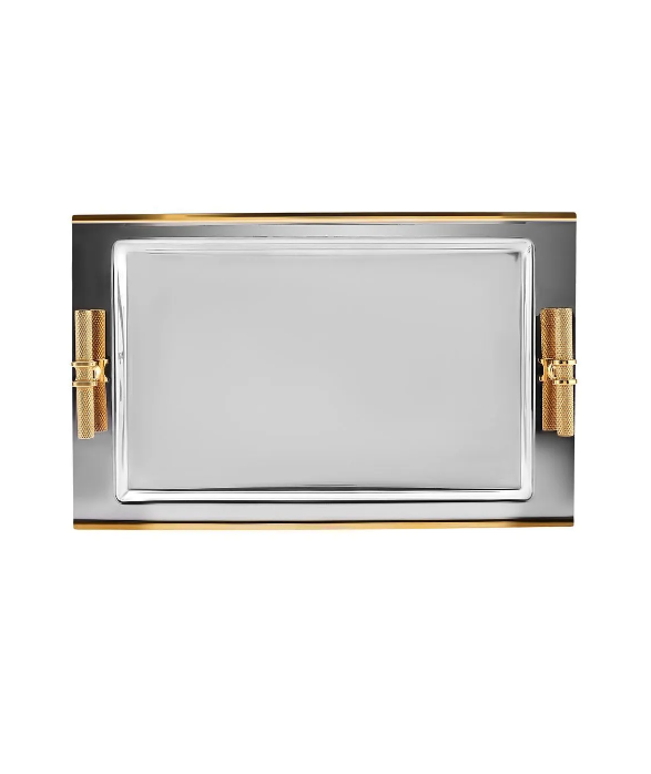 KARACA YENIKOY 23X37 CM STAINLESS STEEL TRAY, STAINLESS STEEL