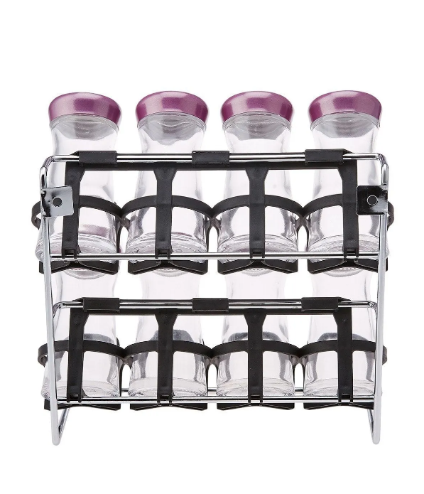 KARACA OCHA PURPLE 9-PIECE SPICE SET, PURPLE