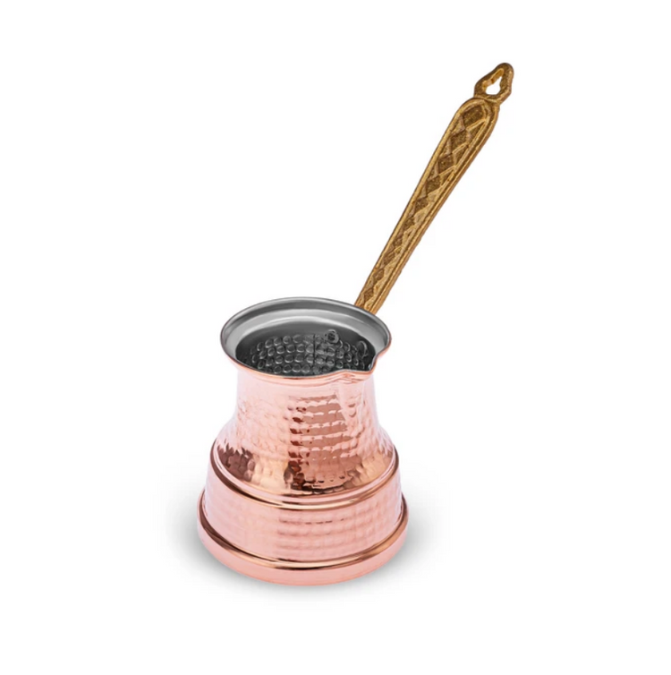 KARACA AHLAT COPPER COFFEE POT, LARGE