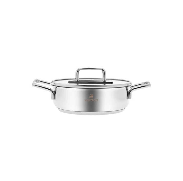 KARACA ARYA 6-PIECE STAINLESS STEEL SAHAN SET, METAL