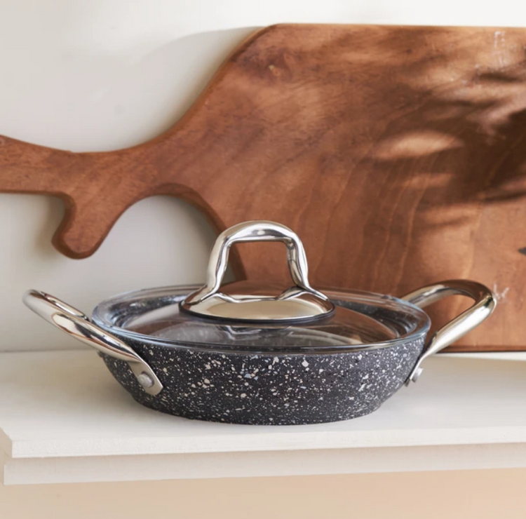 KARACA BIOGRANITE NAVY STONE 6-PIECE SET, BLUE