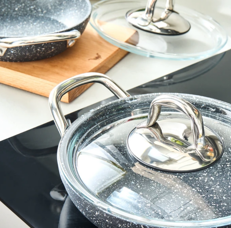 KARACA BIOGRANITE NAVY STONE 6-PIECE SET, BLUE