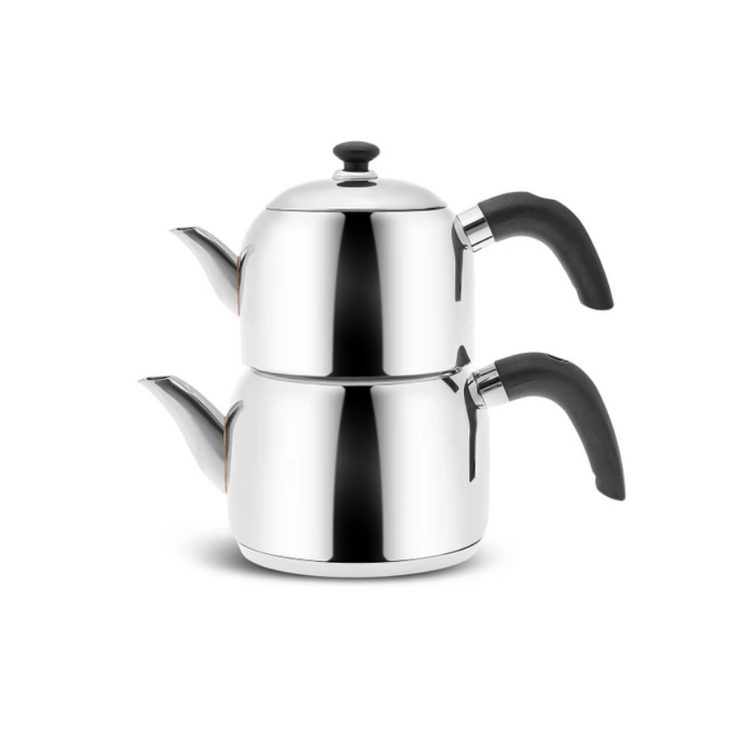 KARACA EDGE MINI TEAPOT SET, BLACK