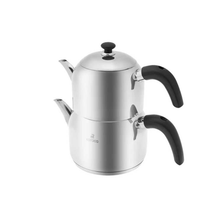KARACA EDGE MINI TEAPOT SET, BLACK