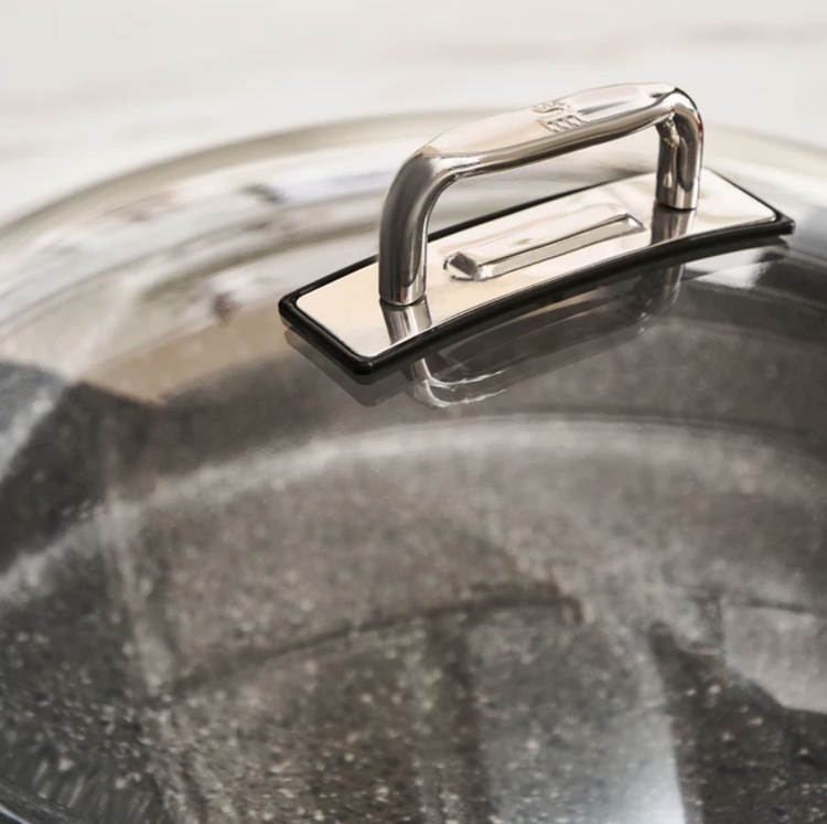 KARACA SALVADOR BIO GRANITE 30 CM KARNIYARIK POT, GRAY