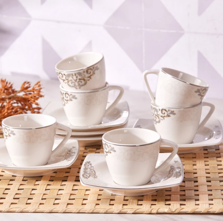 KARACA NAZENDE 6-PERSON COFFEE CUP SET