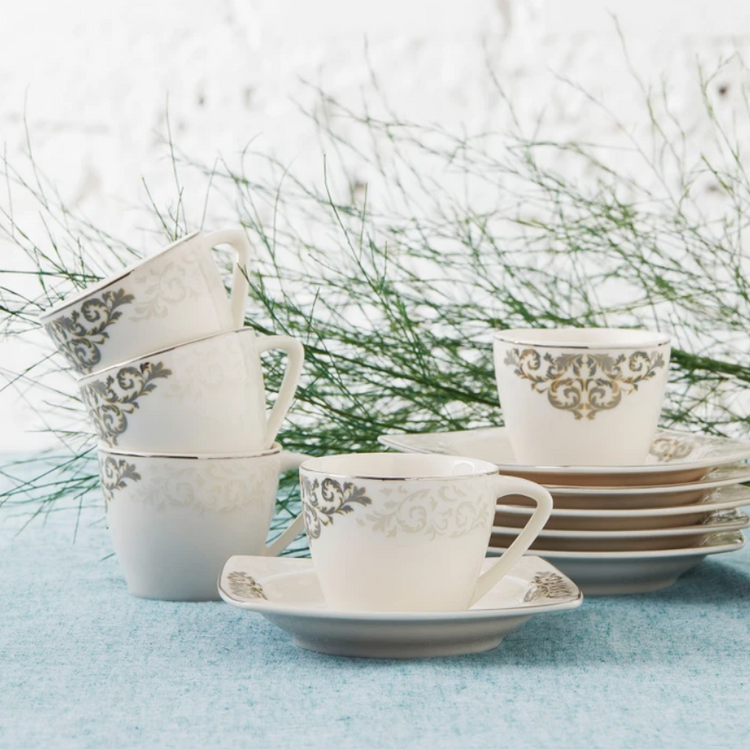 KARACA NAZENDE 6-PERSON COFFEE CUP SET