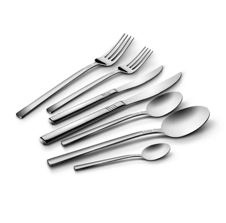 KARACA NIL 84-PIECE 316 ELEGANCE CUTLERY SET, PLATINUM