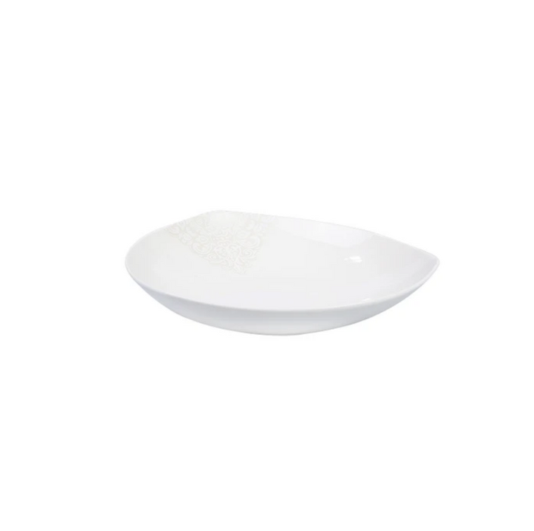KARACA SILA CREAM 60-PIECE 12-PERSON DINNER SET, CREAM