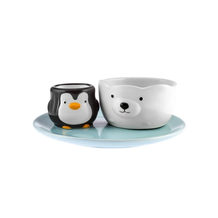 KARACA KUTUP 3-PIECE BABY FEEDING SET, MULTICOLOR
