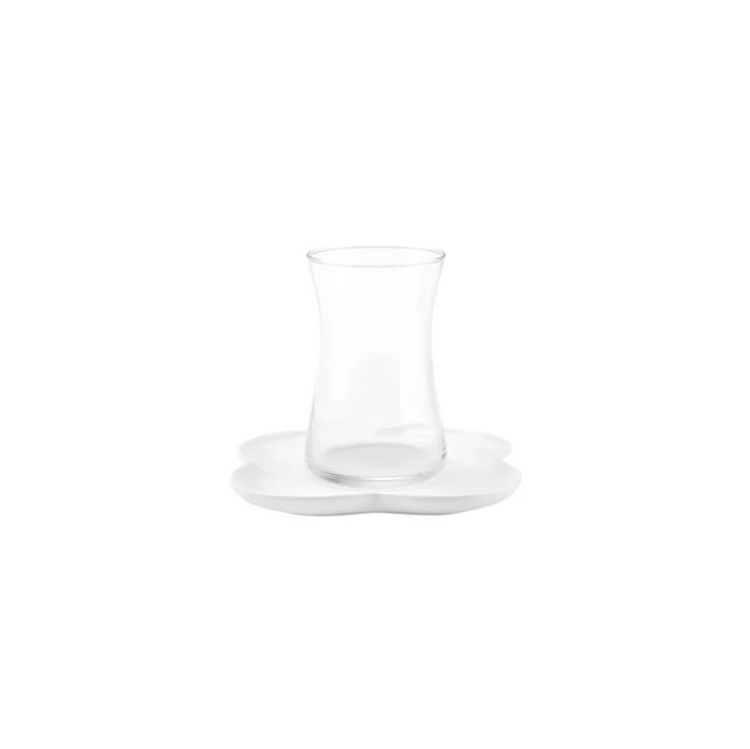 KARACA CLOVER 28-PIECE BREAKFAST SET, WHITE