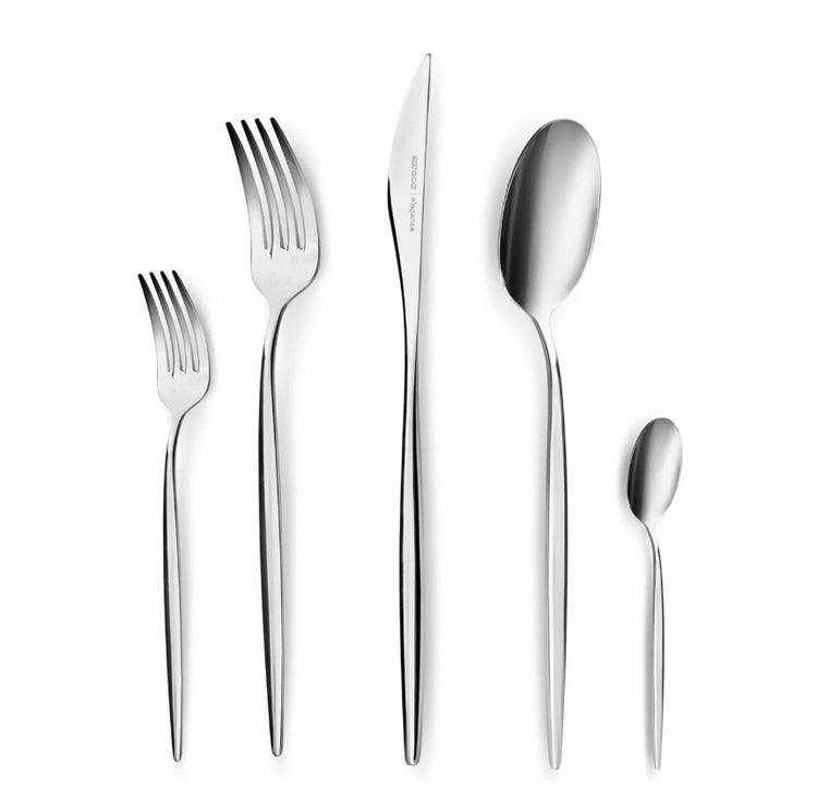 KARACA LIZBON PLATINUM 60-PIECE CUTLERY SET FOR 12 PEOPLE