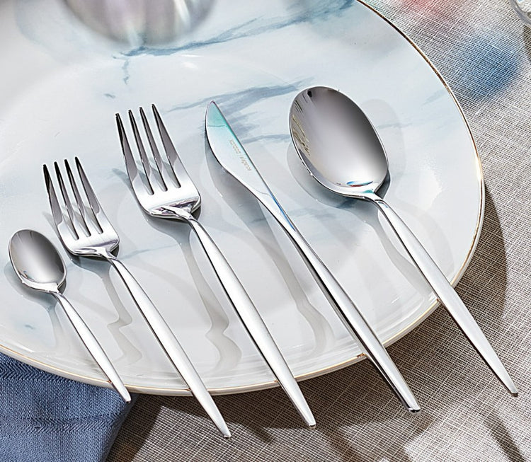 KARACA LIZBON PLATINUM 60-PIECE CUTLERY SET FOR 12 PEOPLE