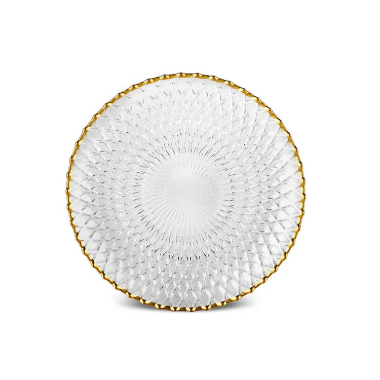 KARACA ZELAZO GOLD RIM 18-PIECE 6-PERSON DINNER SET