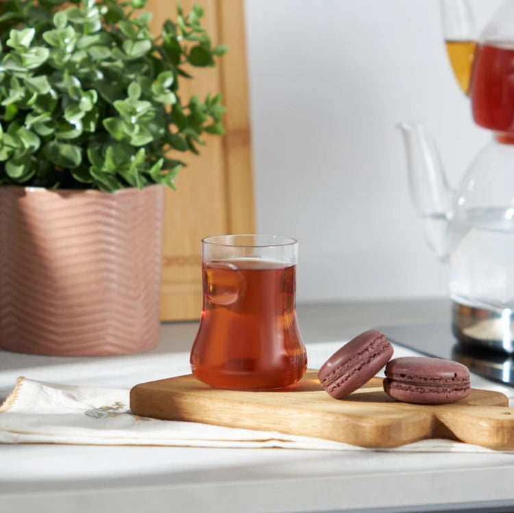 KARACA TOUCH 6 PIECE TEA GLASS SET 155 ML