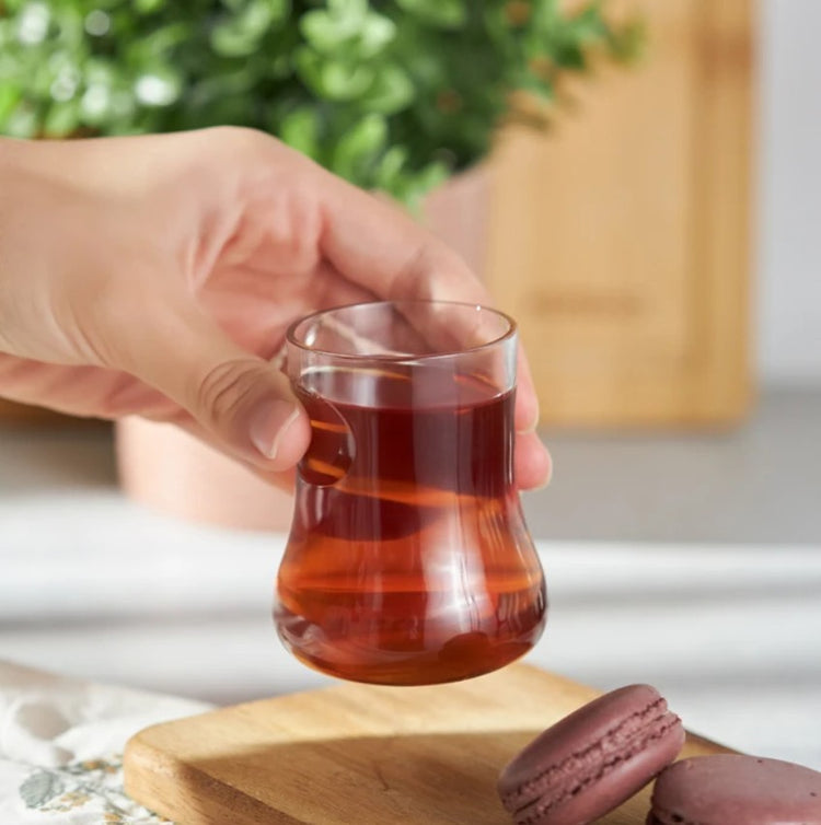 KARACA TOUCH 6 PIECE TEA GLASS SET 155 ML
