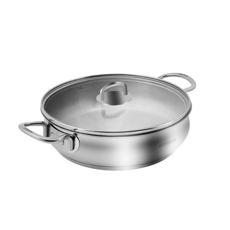 KARACA AKARA STAINLESS STEEL POT 30 CM