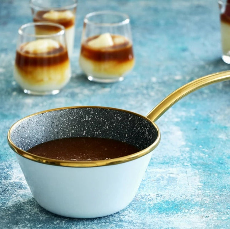 KARACA TROY CONICAL MILK JUG/SAUCE BOAT WHITE 14 CM