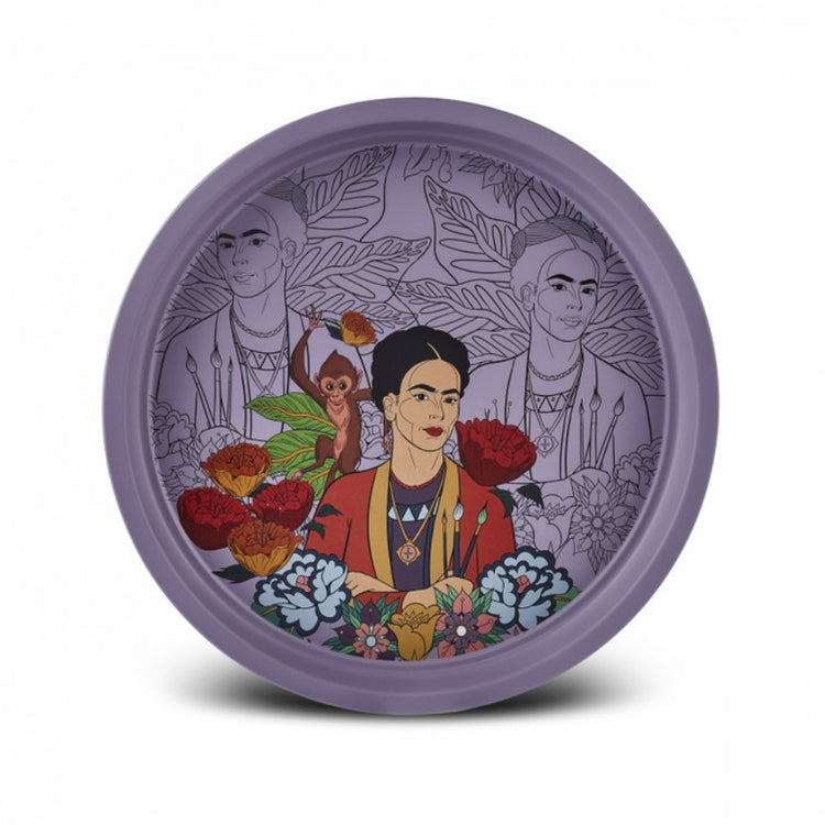 KARACA FRIDA METAL ROUND TRAY 35 CM