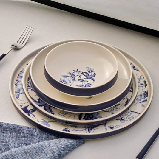 KARACA LILIANA NEW BONE 24-PIECE 6-PERSON DINNER SET