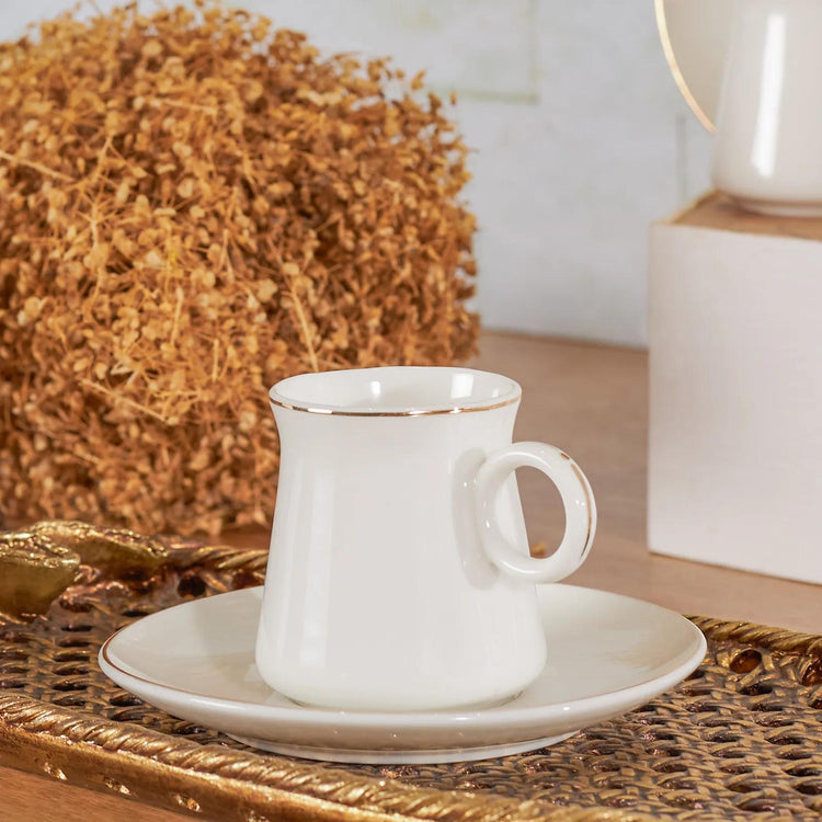 KARACA WING 6 PIECE COFFEE CUP SET