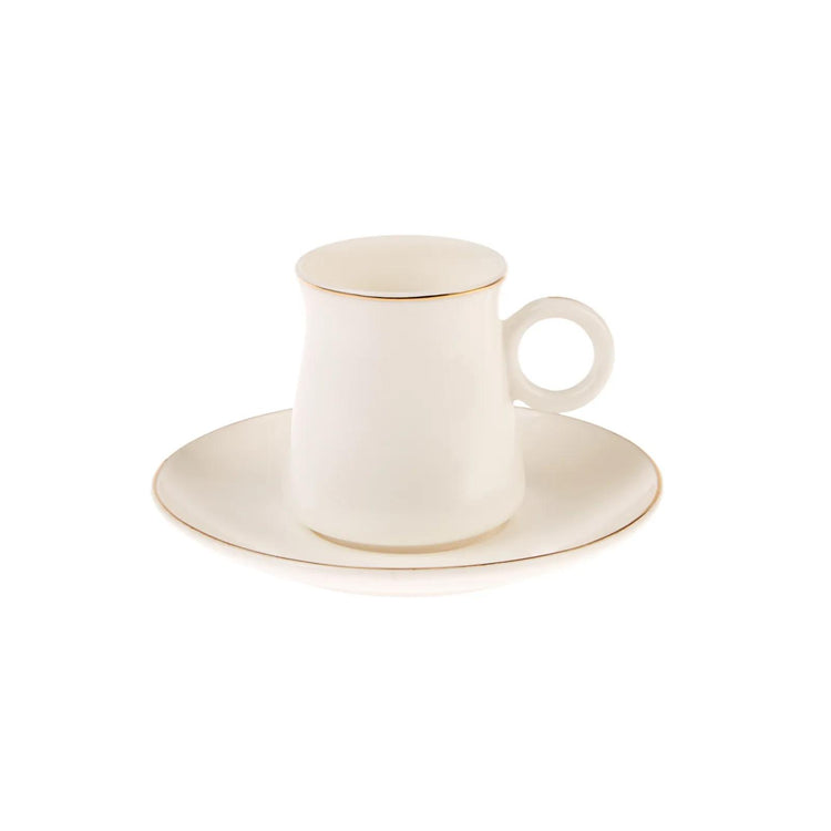 KARACA WING 6 PIECE COFFEE CUP SET