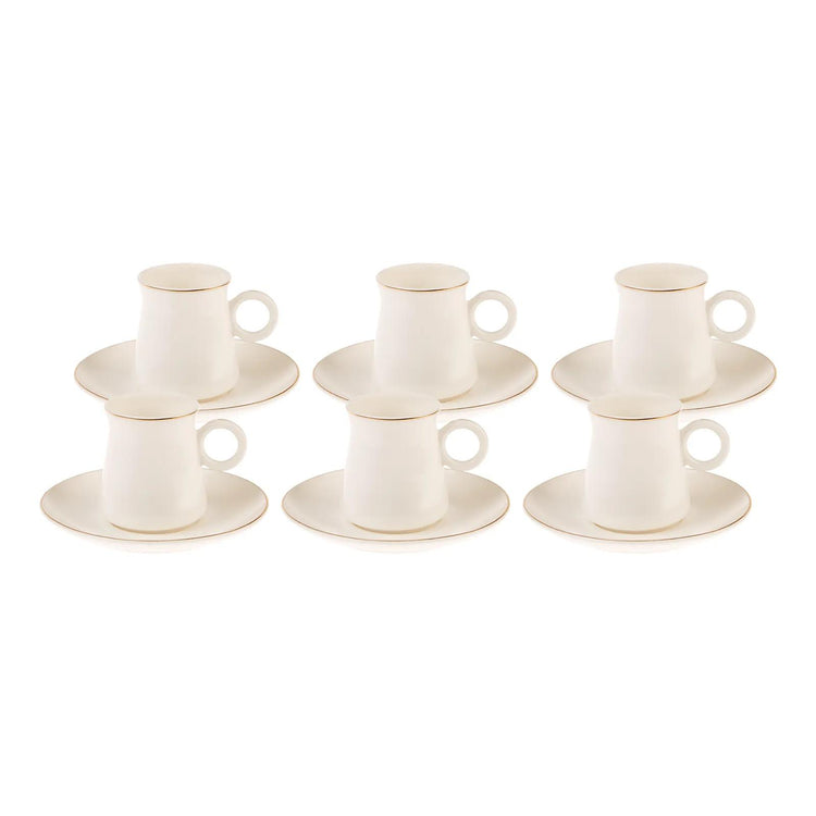 KARACA WING 6 PIECE COFFEE CUP SET