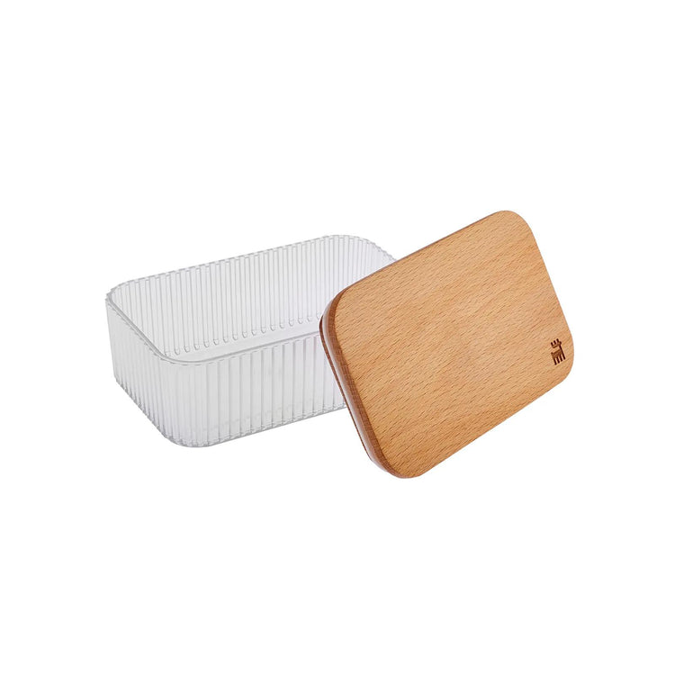 KARACA MASSIMO TRANSPARENT STORAGE CONTAINER 0.5 L