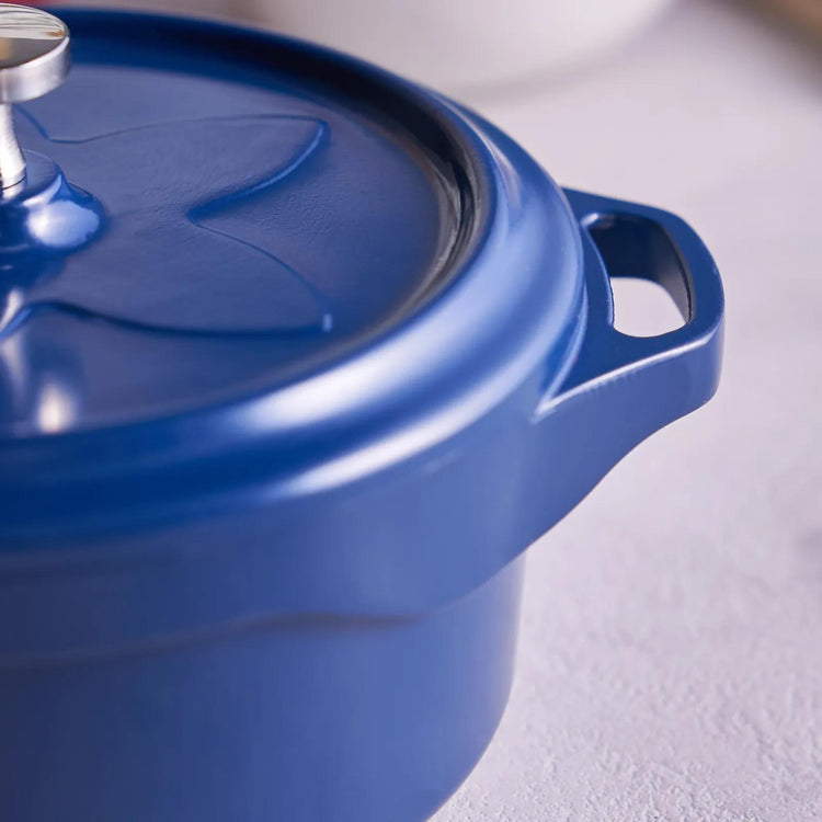 KARACA BIODIAMOND CANDY BLUE 12 CM CAST IRON POT