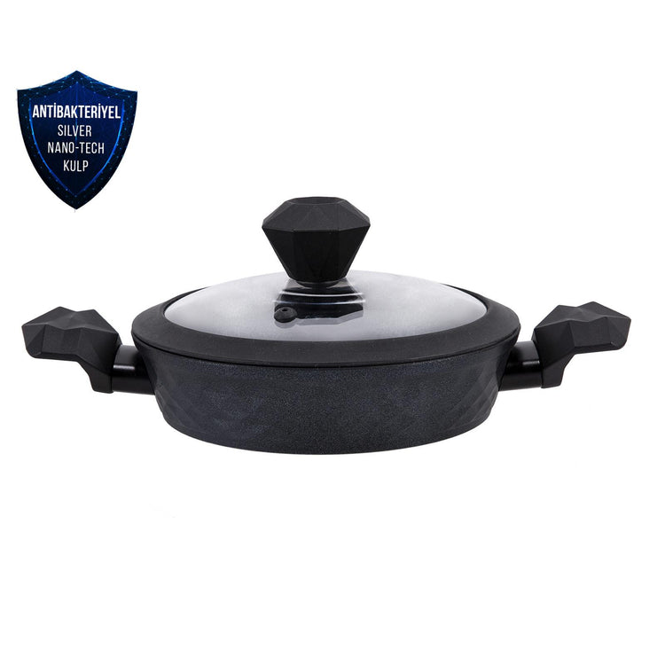 KARACA BIO DIAMOND ANTIBACTERIAL HANDLE 6-PIECE SAUTE PAN SET