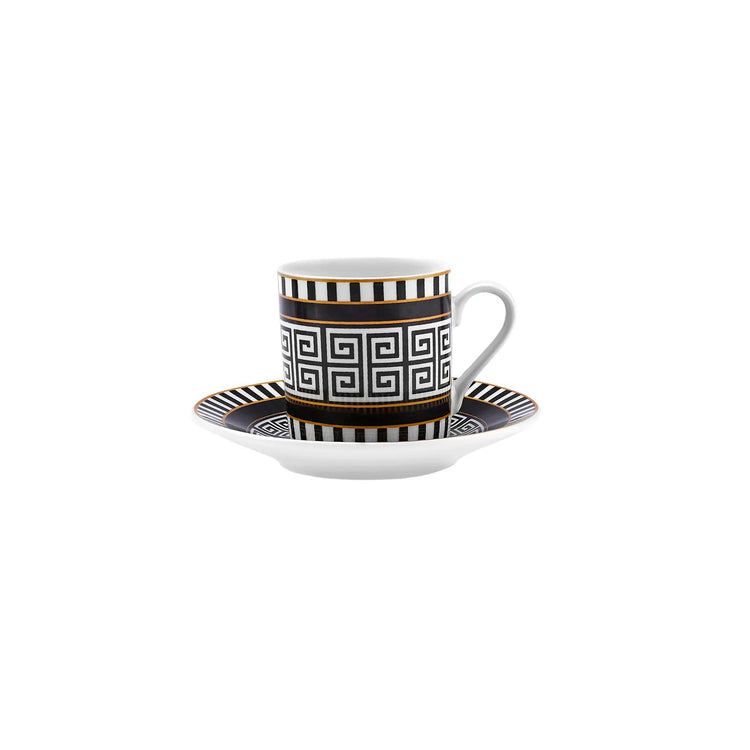 KARACA HELENISTIC 80 mL Coffee Cup Set for 6 People