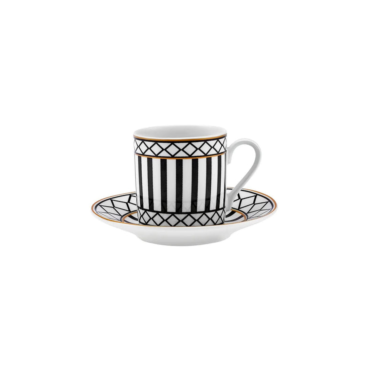 KARACA HELENISTIC 80 mL Coffee Cup Set for 6 People