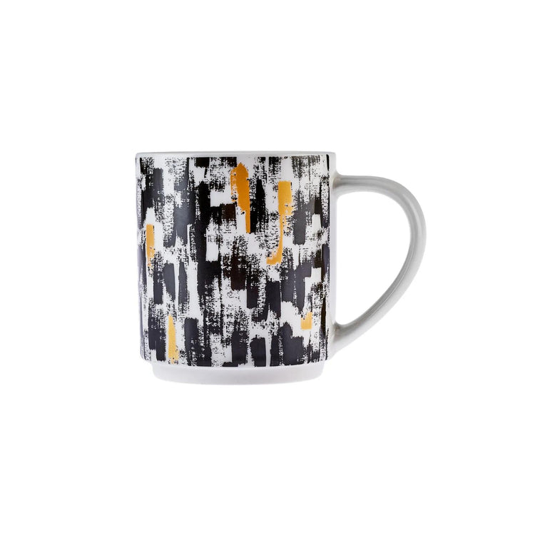KARACA NIGRUM 5-PiIECE MUG SET WITH STAND