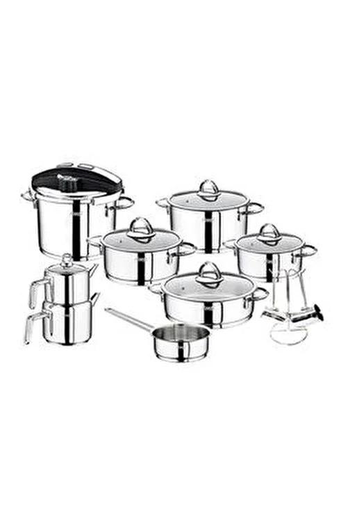 FMS 18 PIECE CYLINDER DOWER SET SILVER