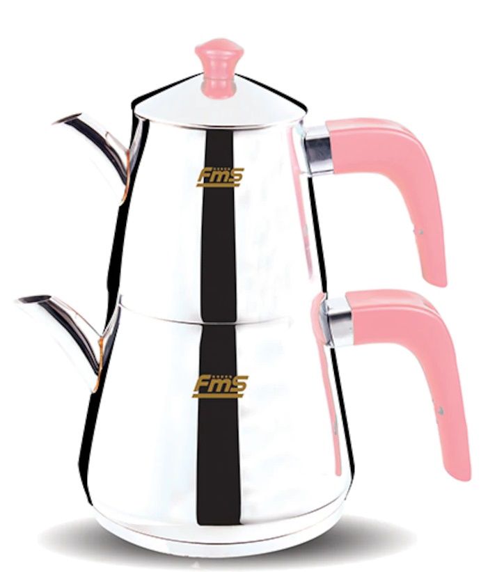 FMS PYRAMID TEAPOT SMALL TEAPOT PINK