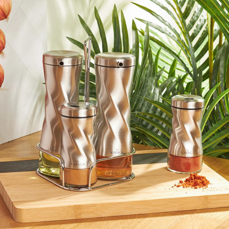 KARACA TOTTORI Stainless Steel Salad Set