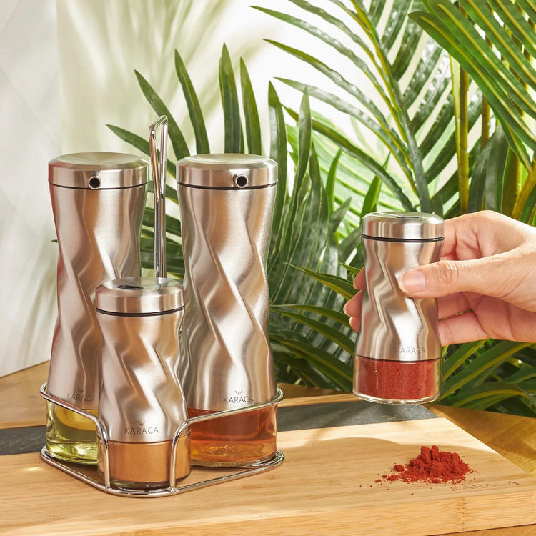 KARACA TOTTORI Stainless Steel Salad Set