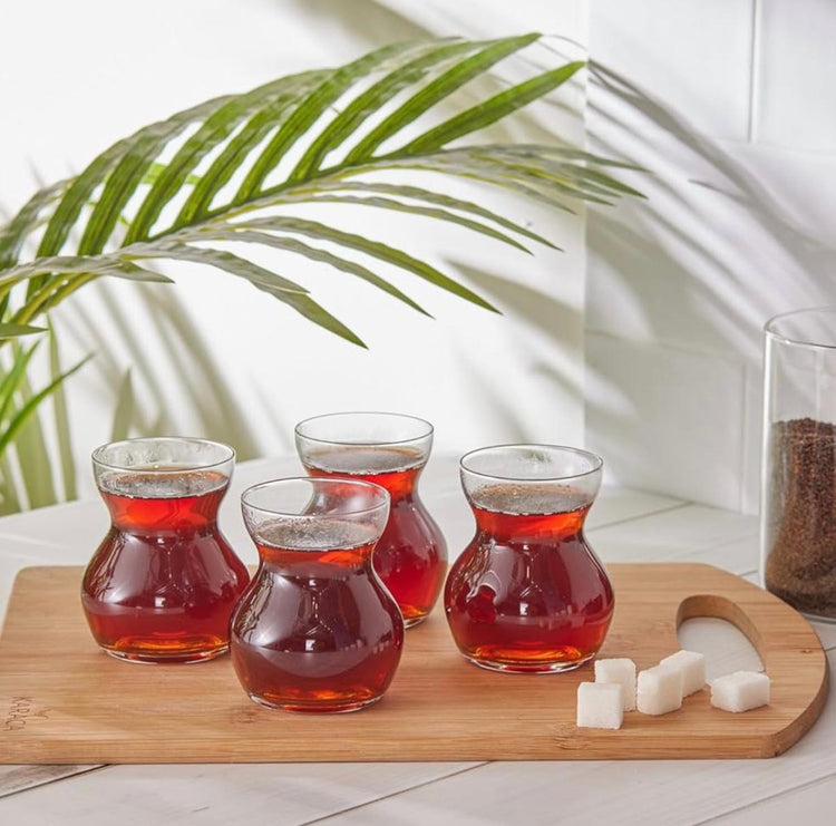 KARACA GOBEKLITEPE Set of 6 Tea Glasses