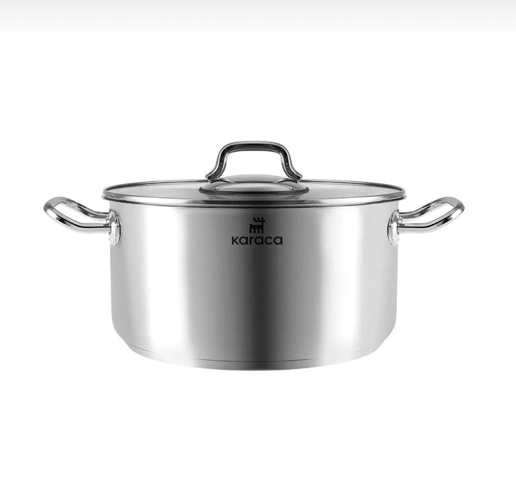KARACA ELIS 6-Piece X Large Stainless Steel Pot Set