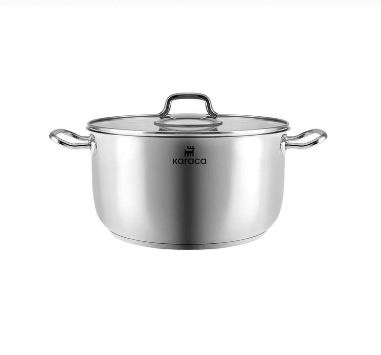 KARACA ELIS 6-Piece X Large Stainless Steel Pot Set