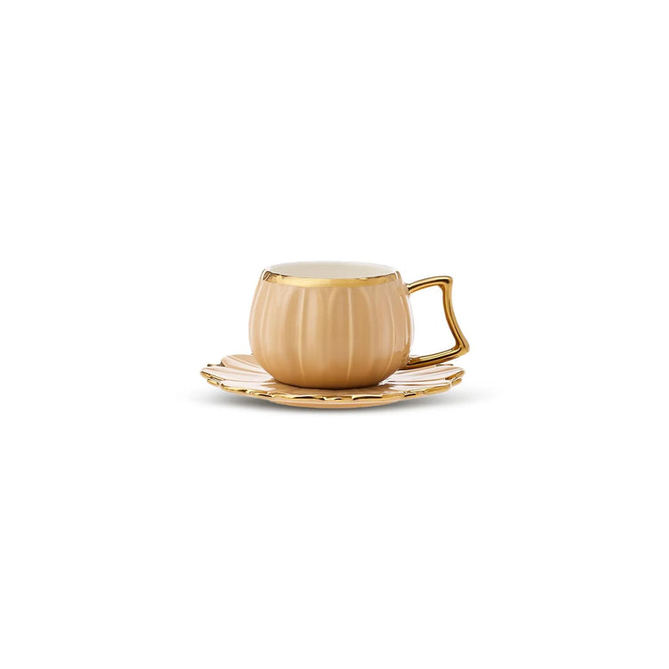 KARACA CICEK 110 mL Coffee Cup Set for 6 People