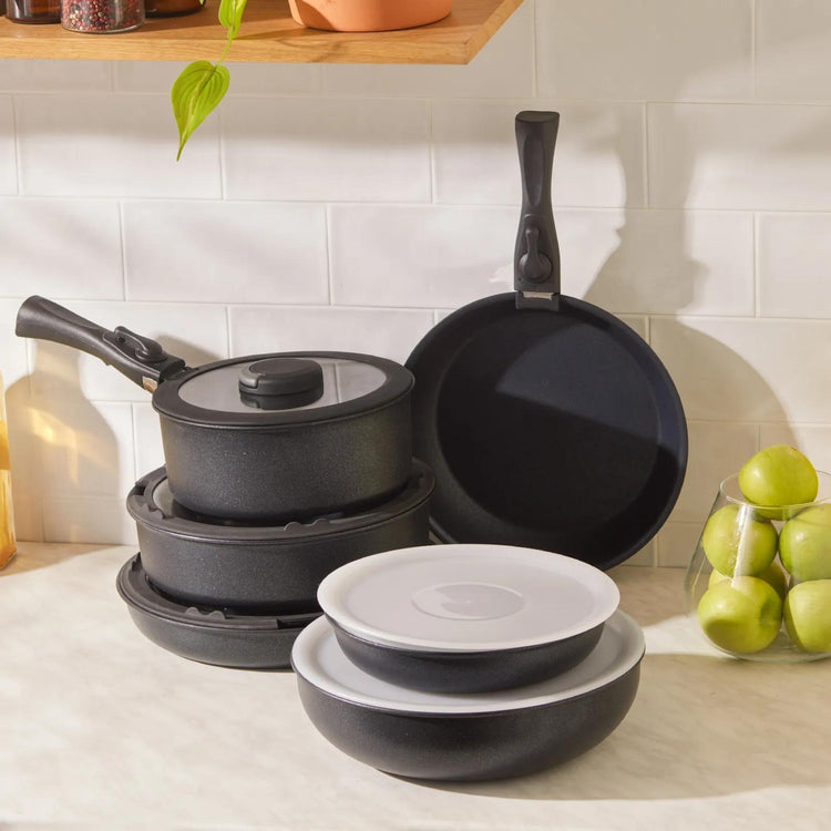 KARACA BIODIAMOND EASY CLIP 13-Piece Pot Set