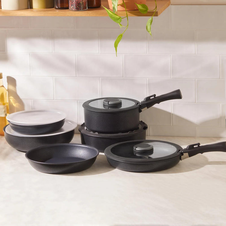 KARACA BIODIAMOND EASY CLIP 13-Piece Pot Set