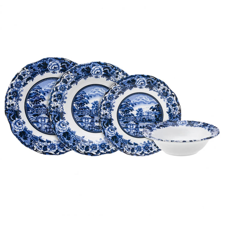 KARACA NEW BLUE ODYSSEY 6-PERSON DINNER SET