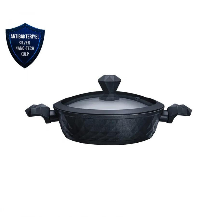 KARACA BIO DIAMOND ANTIBACTERIAL HANDLE 7-PIECE COOKWARE SET