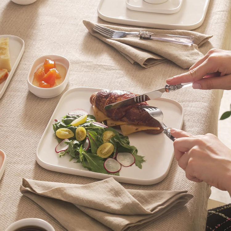 KARACA CUBIQUE 35-PIECE BREAKFAST SET (SQUARE)