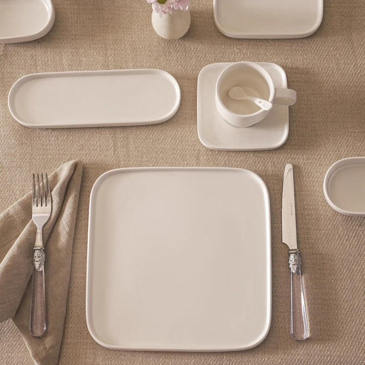 KARACA CUBIQUE 35-PIECE BREAKFAST SET (SQUARE)