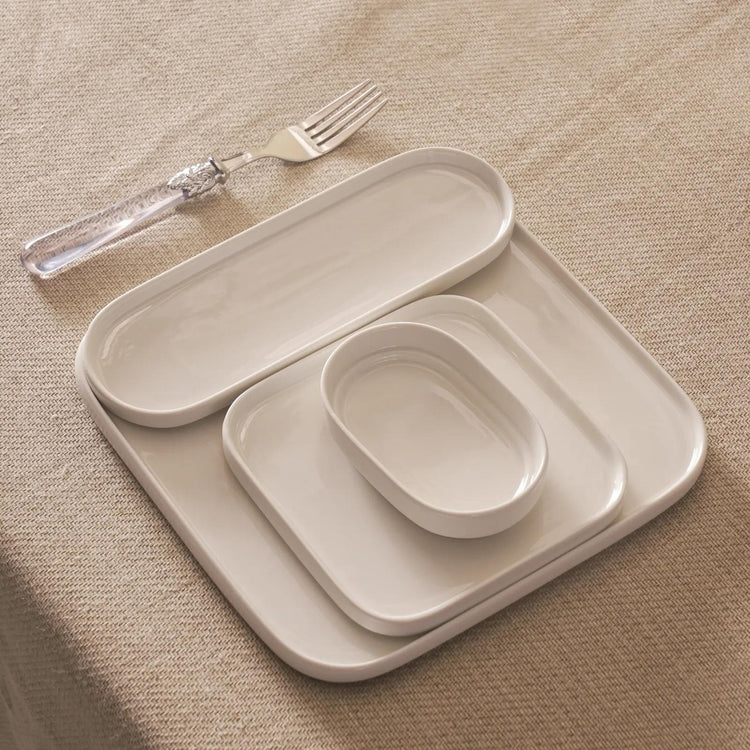 KARACA CUBIQUE 35-PIECE BREAKFAST SET (SQUARE)