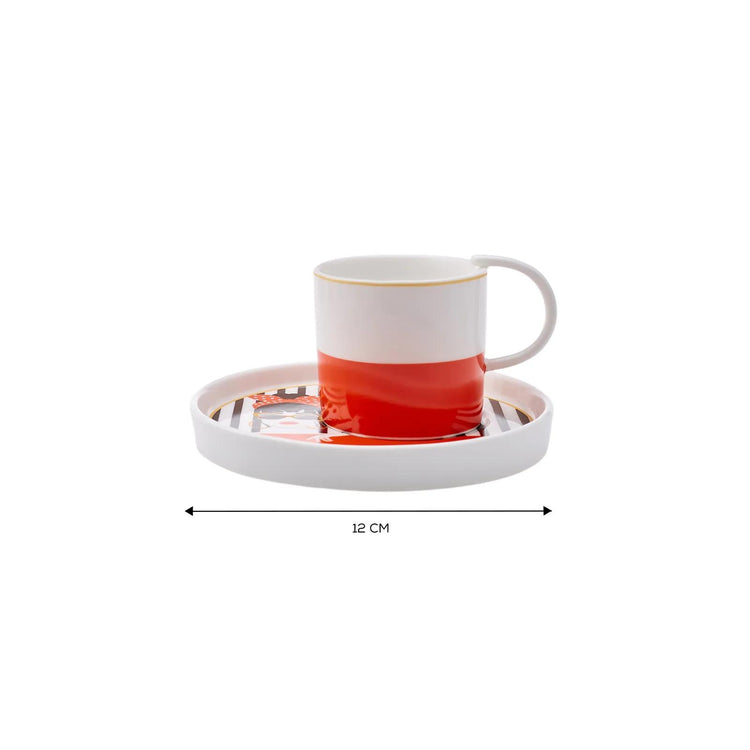 KARACA GIRLISH Coffee Cup Set for 6 People